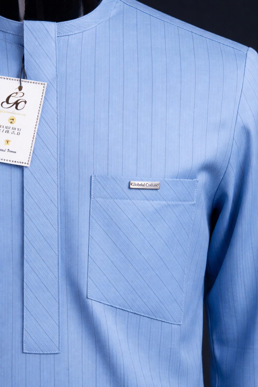 Ensemble kaftan Bleu Ciel – Image 2