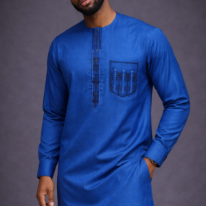 Ensemble Tunique-Homme Bleu Roi