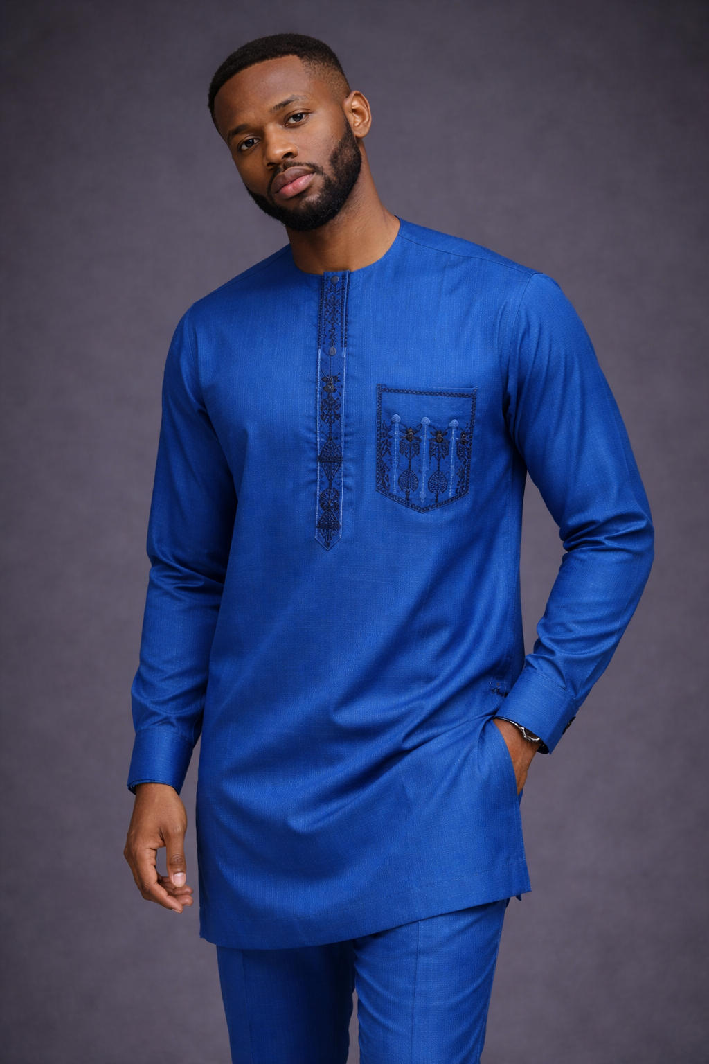 Ensemble Bleu Saphir