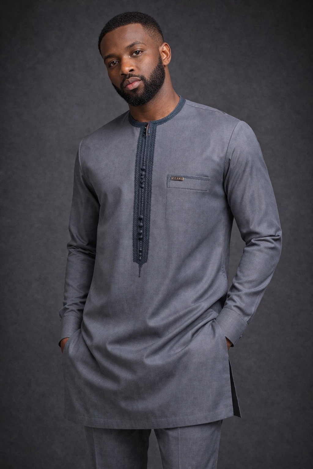 Ensemble Gris Anthracite