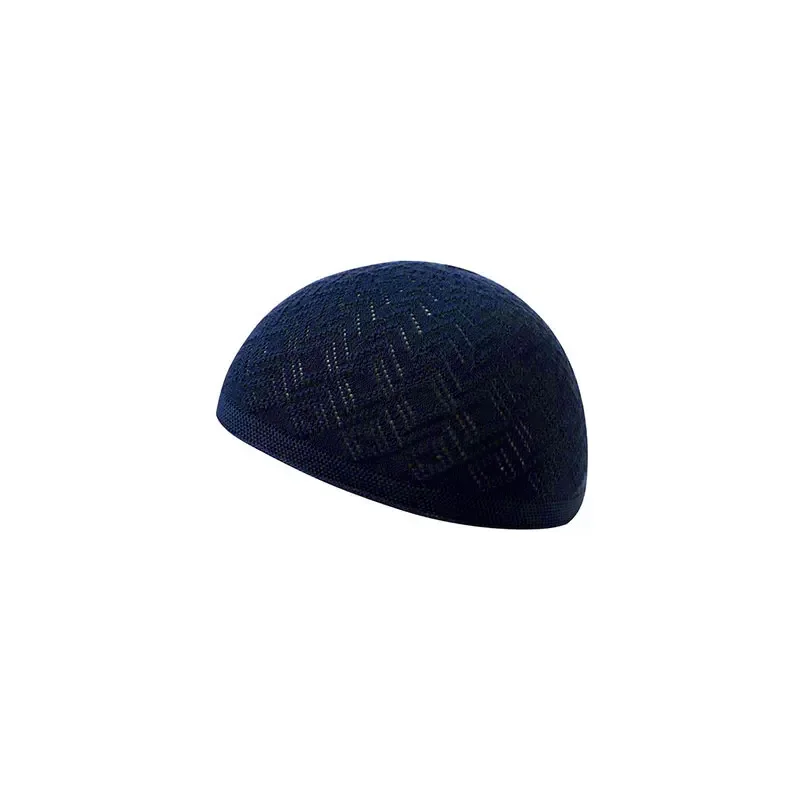 kf-S11685ff9112d49b8bdfa9646692efeeax Bonnet de Prière Kufi Élastique – Image 5